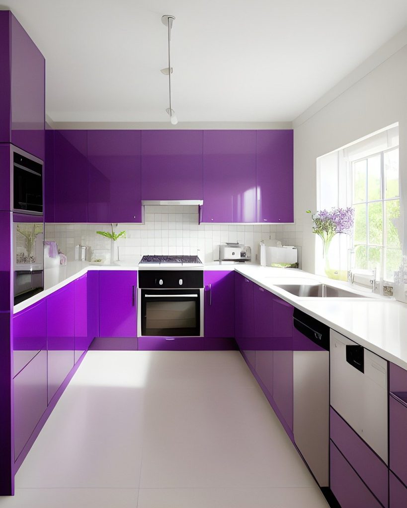 services at dreamzz interiors U shaped kitchen